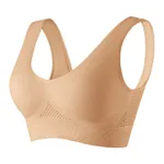 Running Fitness Grid Hollow Breathable Underwear - Skin Color