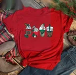 Merry Christmas Women's Casual T-shirt - C3-M-Child