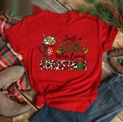 Merry Christmas Women's Casual T shirt C5 Xl Child - Shop at LoveMi