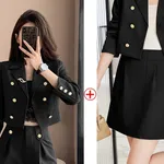 Black Suit Skirt