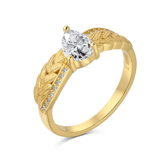 Mid ancient Brushed Craft Light Luxury Fine Ring Dy121387Sgwh - Shop at LoveMi