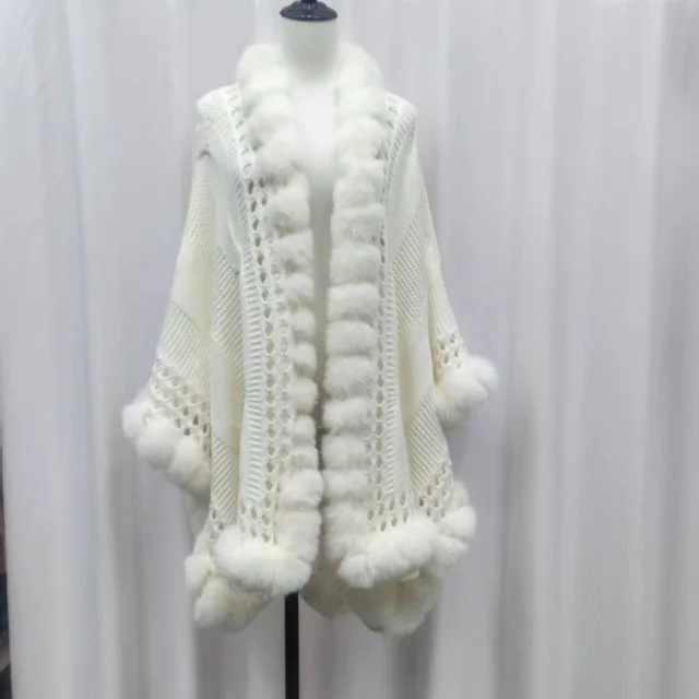 Fleece lined Shawl Thickened Lazy Plush Beige - Shop at LoveMi