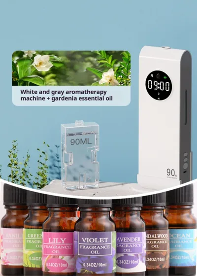 Household Induction Automatic Spray Aerosol Dispenser Deodorant Deodorant White And Gray Gardenia - Shop at LoveMi