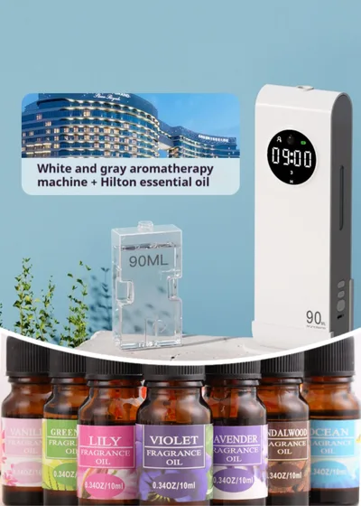 Household Induction Automatic Spray Aerosol Dispenser Deodorant Deodorant White And Gray Hilton - Shop at LoveMi