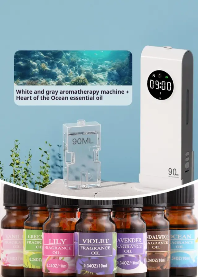 Household Induction Automatic Spray Aerosol Dispenser Deodorant Deodorant White Gray Ocean - Shop at LoveMi