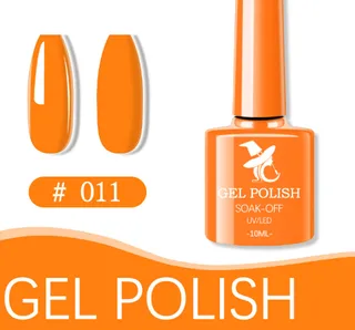 48 Color UV Phototherapy Plastic Gel Nail Polish Suit - 011Color