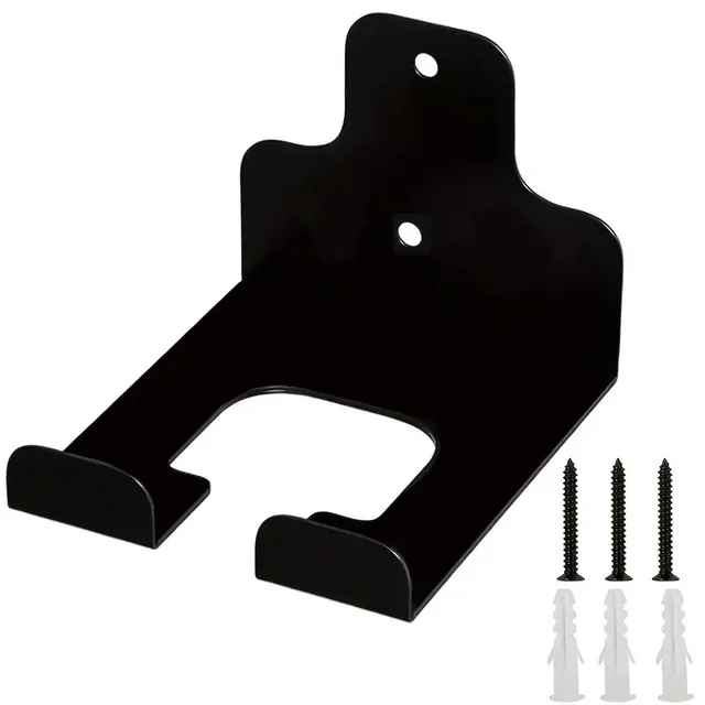 Lawn Trimmer Bracket Garage Storage Metal Storage Rack Black 2 Holes - Shop at LoveMi