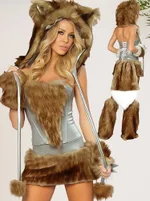 Halloween Party Cosplay Suit Role-playing Animal Costume - Brown