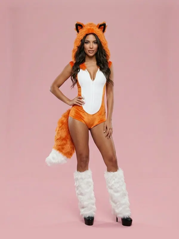 Halloween Party Cosplay Suit Role playing Animal Costume Fox L - Shop at LoveMi