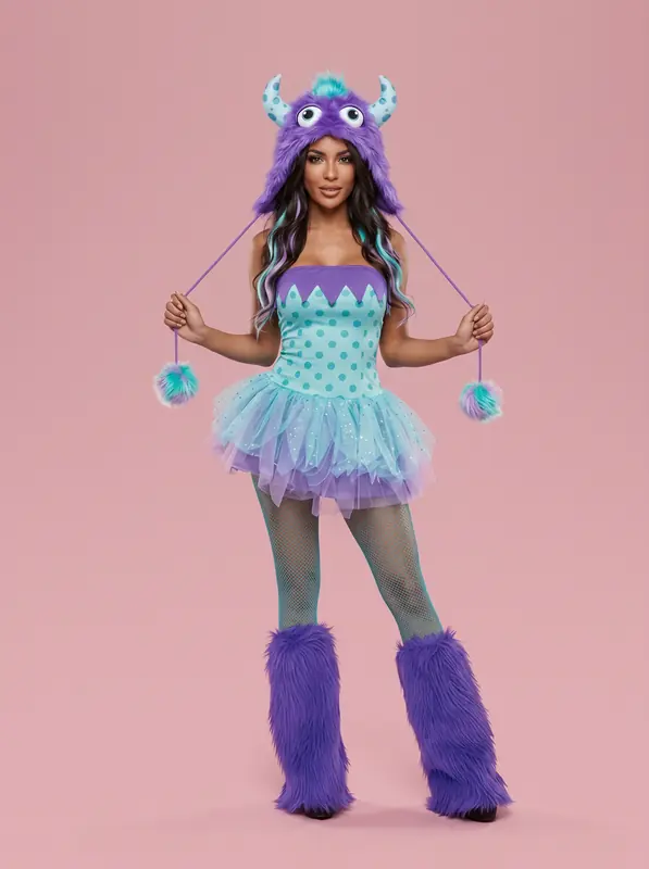 Purple Monster Halloween Costume for Women - Shop at LoveMi