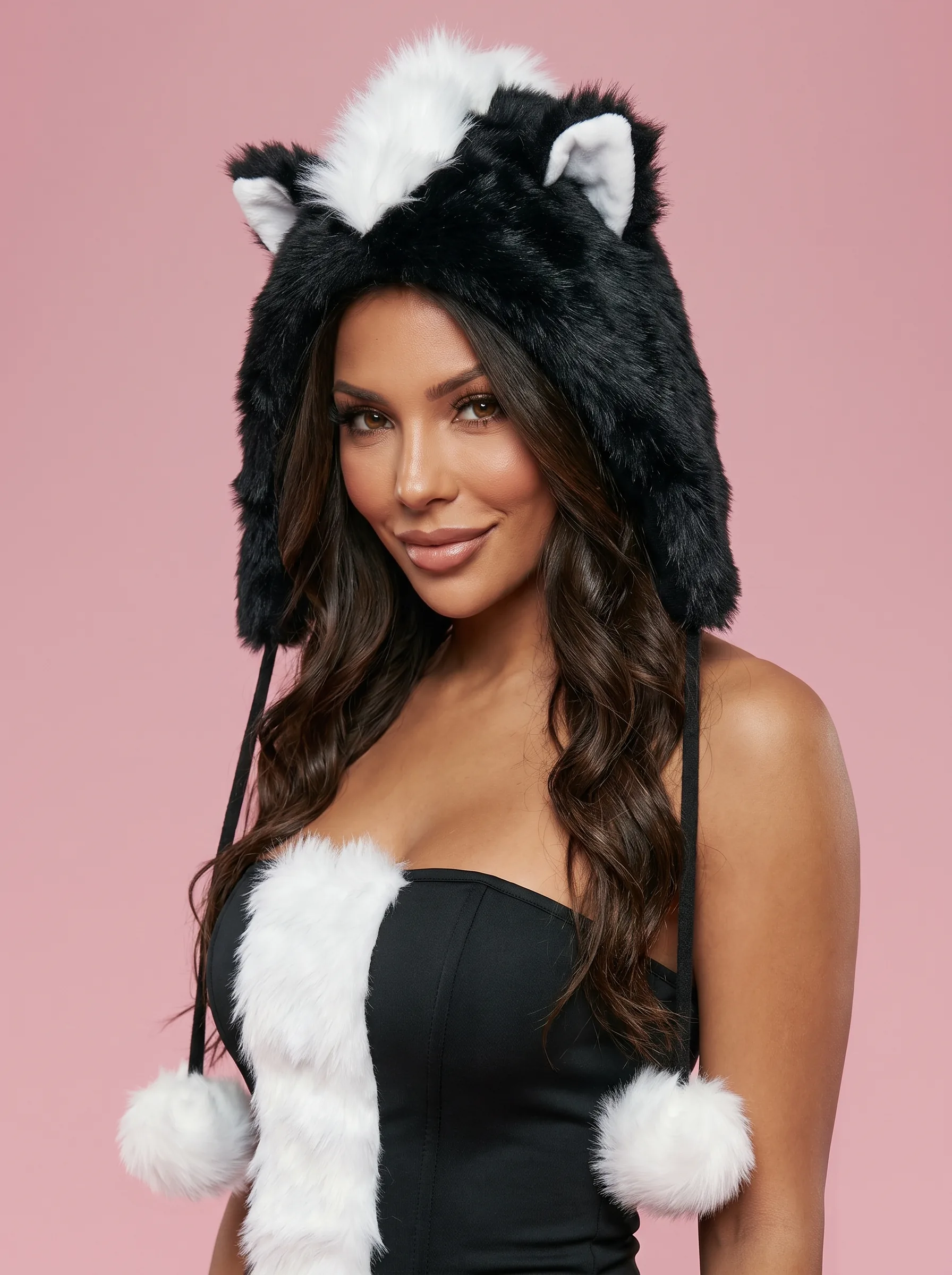 Halloween Party Cosplay Suit Role-playing Animal Costume - Skunk-L - View 2