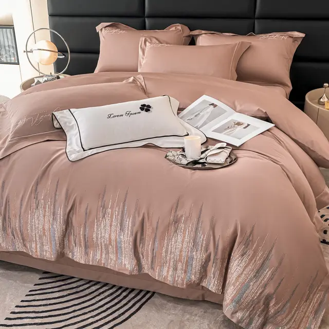 Simple Four piece Bedding Set Available In Four Seasons Ruifen - Shop at LoveMi