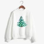 Christmas Printing Turtleneck Sweater Women - 579Style