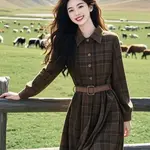 Plaid Dress