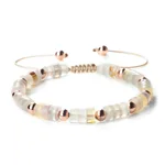 White Striped Rose Gold