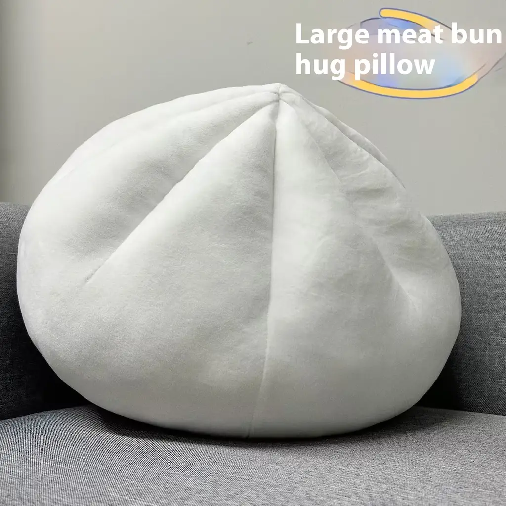 Stuffed Bun Pillow Plush Doll Gift Cute - Steamed Meat Dumpling Pillow