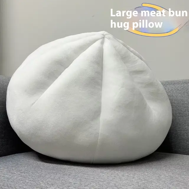 Stuffed Bun Pillow Plush Doll Gift Cute Steamed Meat Dumpling Pillow - Shop at LoveMi