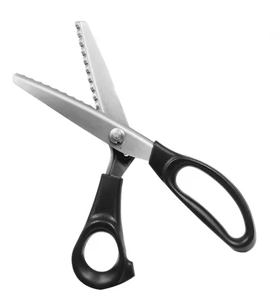Household Cloth Wave Tooth Saw Scissors Arc Tooth 2Mm - Shop at LoveMi