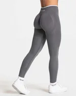 High Waist Tight Yoga Pants No Embarrassment Line Sports Fitness - S-Graphite Color