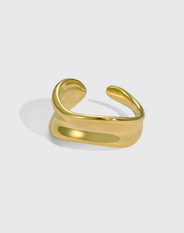 Design Sense Ins Cold Wind Simple Ring Open Ring Dy120837Sgna - Shop at LoveMi