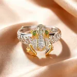 Golden Toad Ring