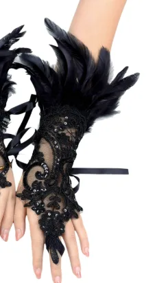 Feather Wings Angel Props Stage Performance Black Single Piece - Shop at LoveMi