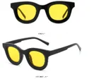 Bright Black Frame Yellow Film
