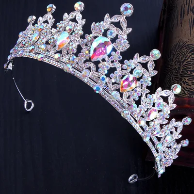 Wedding Hair Headdress Silver Ab - Shop at LoveMi