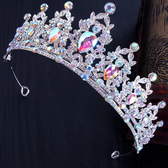 Wedding Hair Headdress Silver Ab - Shop at LoveMi