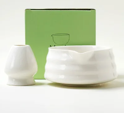 Ceramic Matte Tea Whisk Utensils Standing Bright White - Shop at LoveMi