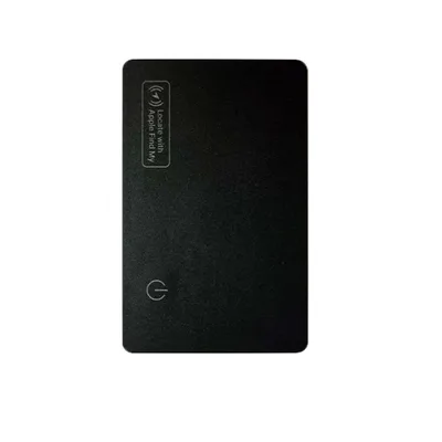 Ultra thin Card Anti loss Alarm Device Pet Tracking Artifact Black Cold Pressed Pp Bag - Shop at LoveMi