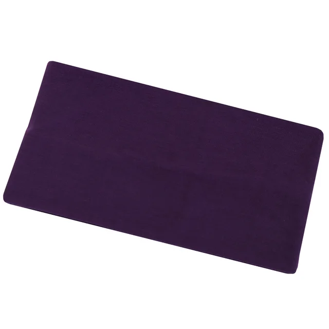 Candy Color Extra Wide Women Headband Headdress Yoga Sports Elastic Band Deep Purple - Shop at LoveMi