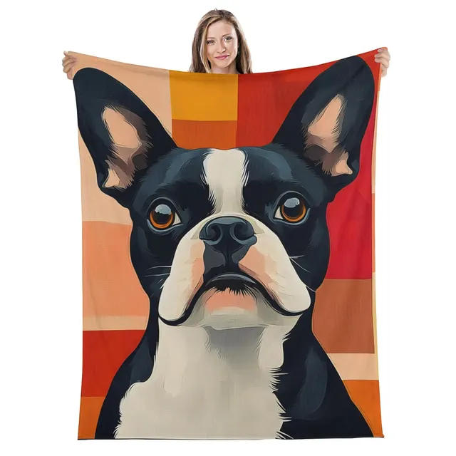 Pet Dog Lover Photo Cover Blanket Soft And Comfortable 1Style - Shop at LoveMi