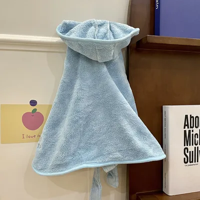 Dog Four Seasons Can Wear Bath Dry Bathrobe Blue - Shop at LoveMi