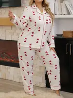 White Background Red Love