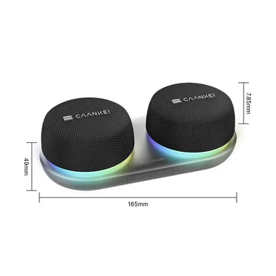 Bluetooth Speaker High Volume Stereo Surround Bass Black - Shop at LoveMi