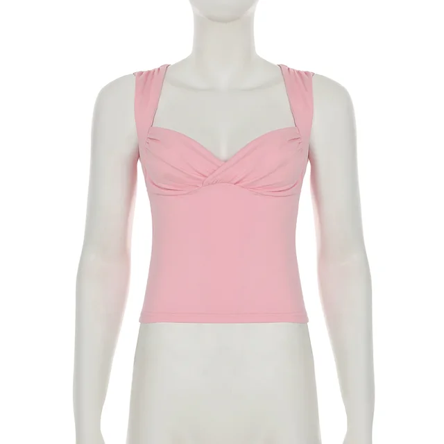 MSYOUCAN Basic Versatile Top For Women Wat30121 Pink - Shop at LoveMi