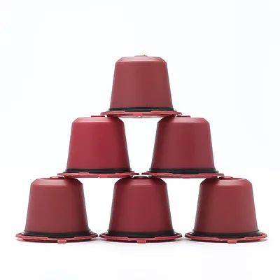 Recyclable Coffee Shell Capsules Filter Cup Red - Shop at LoveMi