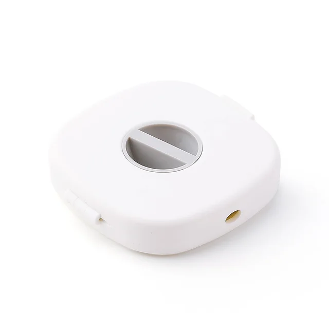 Data Cable Arrangement Storage Box Rotatable Cord Manager White - Shop at LoveMi