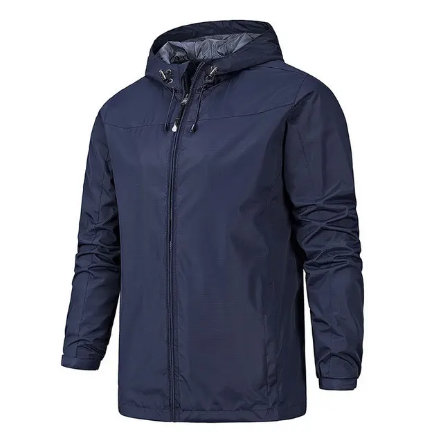 Outdoor Men's Assault Jacket Spring And Autumn Thin Coat Navy Blue - Shop at LoveMi