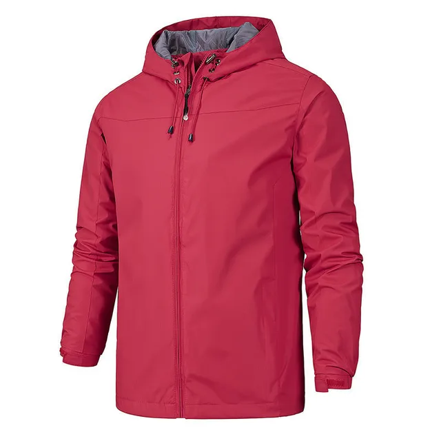 Outdoor Men's Assault Jacket Spring And Autumn Thin Coat Red - Shop at LoveMi
