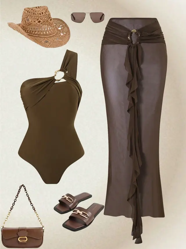 One Piece Swimsuit Beach Hot Spring Suit For Women Suit - Shop at LoveMi