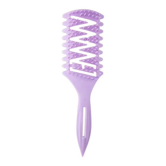 Fluffy High Skull Top Styling Comb Gift Purple - Shop at LoveMi