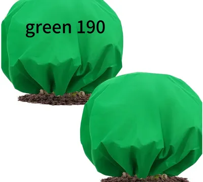 Round Winter Anti freezing Tree Non woven Plant Camera Cover Green - Shop at LoveMi