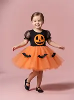 Orange Pumpkin Bat
