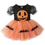 Orange Pumpkin Bat