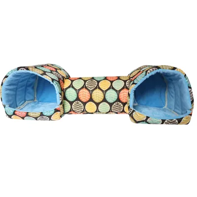 Hamster Nest Warmth Retention Material Pet Villa Black Leaves - Shop at LoveMi