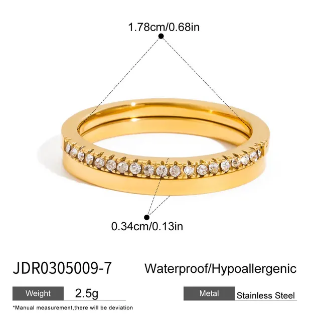 Ring Does Not Fade Ornament Female Niche High grade Jewelry Jdr0305009 7 - Shop at LoveMi