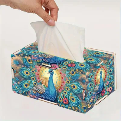 Special Shape Diamond Part Mosaic Tissue Box Czh004 - Shop at LoveMi