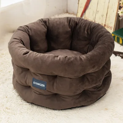 Cathouse Doghouse Winter Warm Pet Bed Khaki - Shop at LoveMi